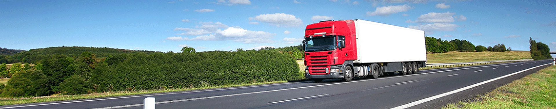 header red truck
