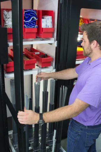 CribMaster weighstation pulling out rod