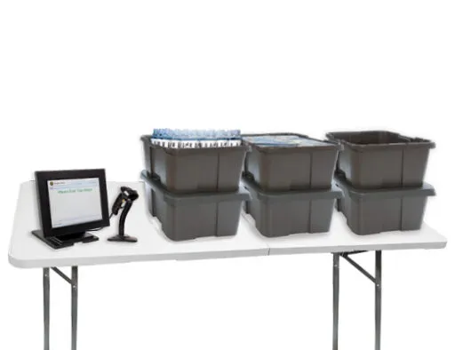 POU touchless station